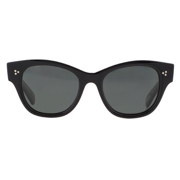 Eadie Polarized Midnight Express Cat Eye Sunglasses OV5490SU 1492P