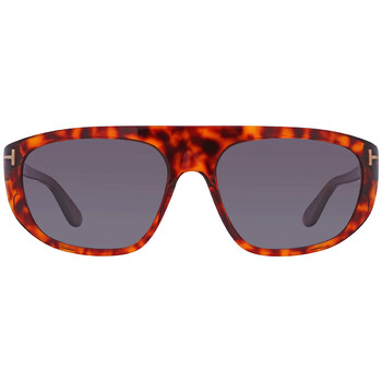 Edward Smoike Gradient Browline Sunglasses FT1002 52B