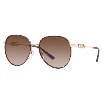 Empire Aviator Brown Gradient Pilot Sunglasses MK1128J 101413