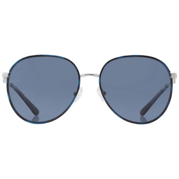 Empire Blue Polarized Pilot Sunglasses MK1128J 10158S