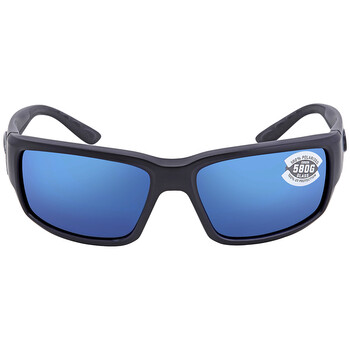 Fantail Blue Mirror Polarized Glass Sunglasses TF 01 OBMGLP