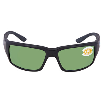 Fantail Green Mirror Polarized Polycarbonate Sunglasses TF 11 OGMP