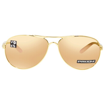 Feedback Prizm Rose Gold Polarized Pilot Sunglasses OO4079 407937