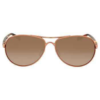 Feedback VR50 Brown Gradient Pilot Sunglasses OO4079 407901