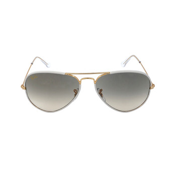Aviator Full Color Legend Light Grey Gradient Sunglasses RB3025JM 919632