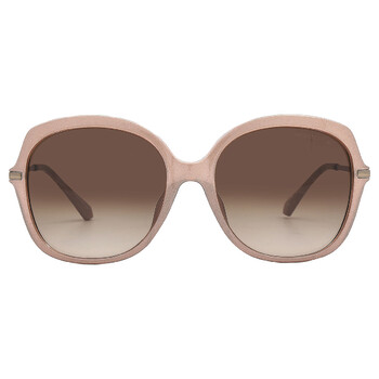 Geneva Brown Gradient Square Ladies Sunglasses MK2149U 390013