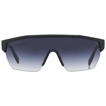 Gradient Blue Shield Sunglasses L989S 002
