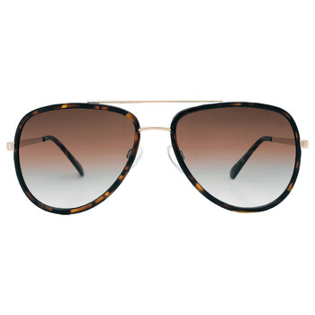 Gradient Brown Pilot Sunglasses GF0417 52F