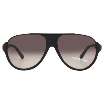 Gradient Brown Pilot Sunglasses SE6195 02F