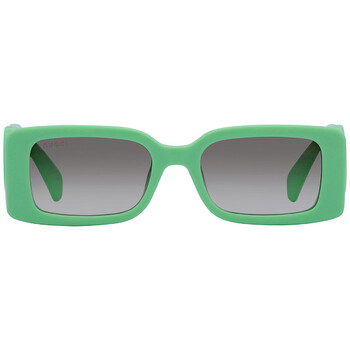 Gradient Green Rectangular Sunglasses GG1325S 004