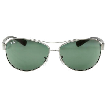 Green Aviator Sunglasses RB3386 00471