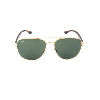 Green Aviator Sunglasses RB3683 00131