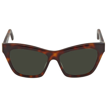 Green Cat Eye Sunglasses SL M79 002