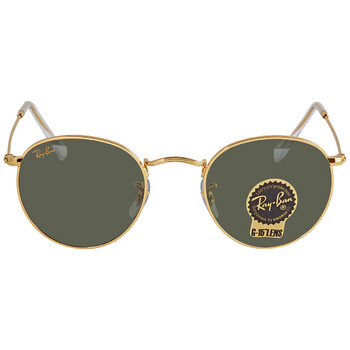 Green Classic G15 Round Sunglasses RB3447 919631