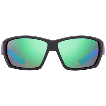 Green Mirror Rectangular Sunglasses 6S9009 900928