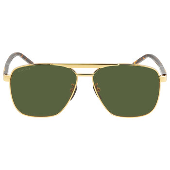 Green Navigator Sunglasses GG1164S 004
