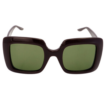 Green Oversized Sunglasses GG0896S 003