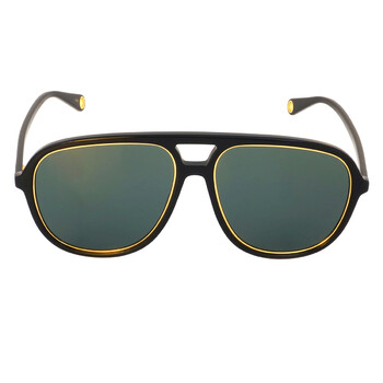 Green Pilot Sunglasses GG1077S 002