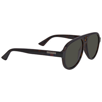 Green Pilot Mens Sunglasses GG0767S 003