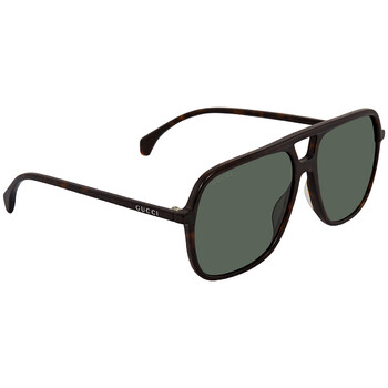 Green Pilot Sunglasses GG0545S 002