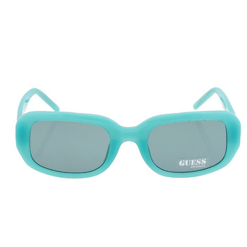 Green Rectangular Sunglasses GU8250 87N