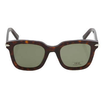 Green Rectangular Sunglasses DIORBLACKSUIT S10I 20C0