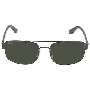 Green Rectangular Sunglasses RB3687 00231