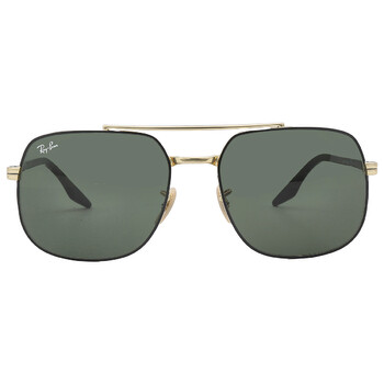 Green Square Sunglasses RB3699 900031