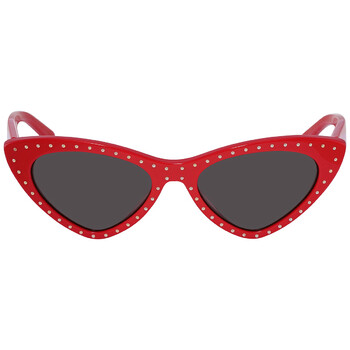 Grey Blue Cat Eye Sunglasses MOS 006S 0C9AIR