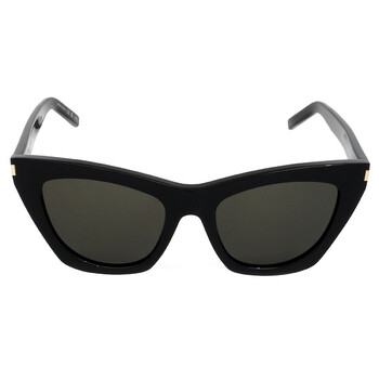 Grey Cat Eye Sunglasses SL 214 KATE 001