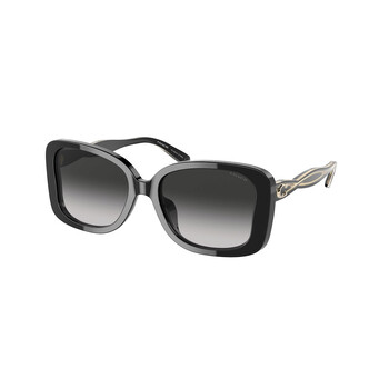 Grey Gradient Butterfly Sunglasses HC8334U 50023C