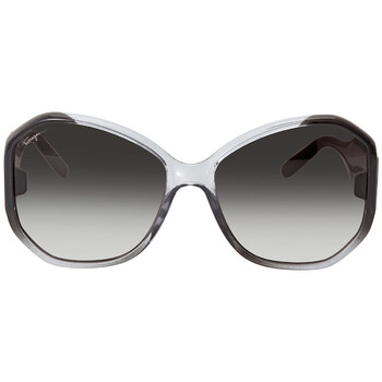 Grey Gradient Butterfly Sunglasses SF942S 007