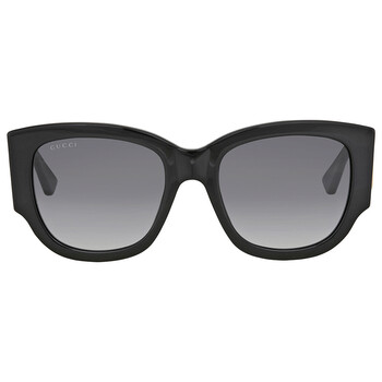 Grey Gradient Cat Eye Sunglasses GG0276S 001