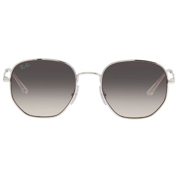 Grey Gradient Geometric Sunglasses RB3682 00311
