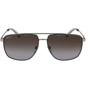 Grey Gradient Navigator Sunglasses SF239S 758