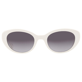 Grey Gradient Oval Sunglasses CRYSTALS 0VK69O