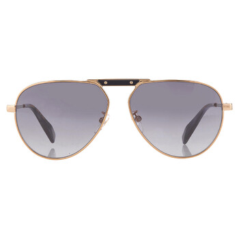 Grey Gradient Pilot Sunglasses SCHF80 08FF