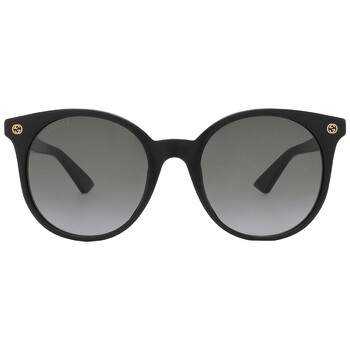 Grey Gradient Round Sunglasses GG0091S 001