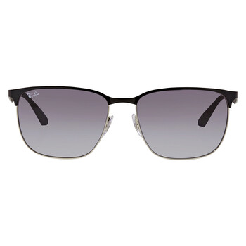 Grey Gradient Square Sunglasses RB3569 90048G