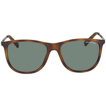 Grey Green Square Sunglasses AX4047SF 802971