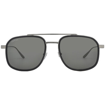 Grey Navigator Sunglasses GG1310S 001