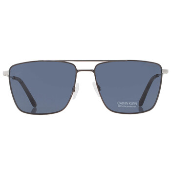 Grey Navigator Sunglasses CK21116S 008