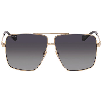 Grey Oversized Sunglasses GG1087S 001