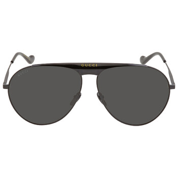 Grey Pilot Sunglasses GG0908S 004