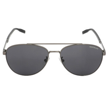 Grey Pilot Sunglasses MB0081SK 001