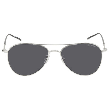 Grey Pilot Sunglasses MB0128S 001