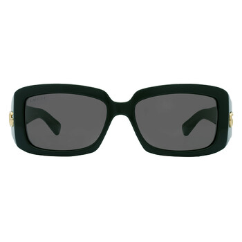 Grey Rectangular Sunglasses GG1403S 001