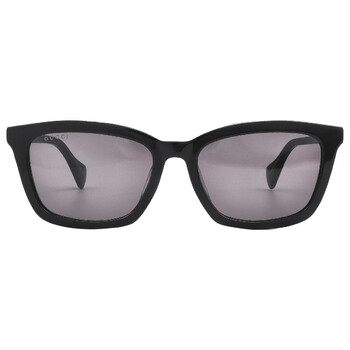 Grey Rectangular Sunglasses GG1596SK 001