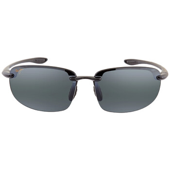 Grey Rectangular Sunglasses 407n02