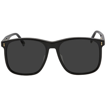 Grey Rectangular Mens Sunglasses GG1041S 001